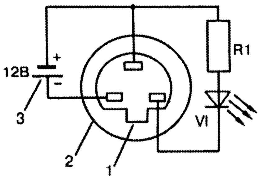 Электрическая схема проверки датчика спидометра