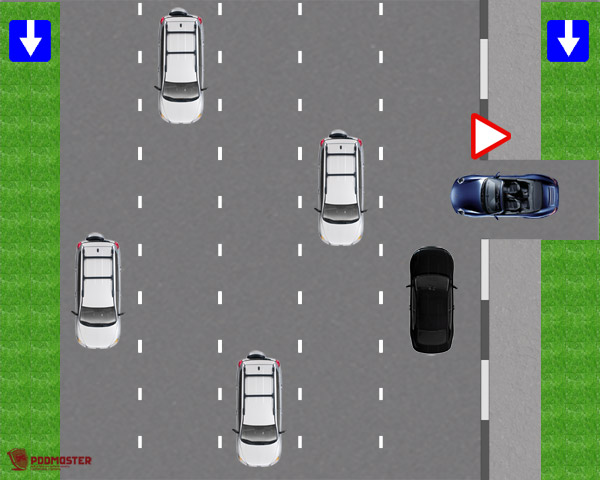 ДТП при выезде на дорогу с односторонним движением