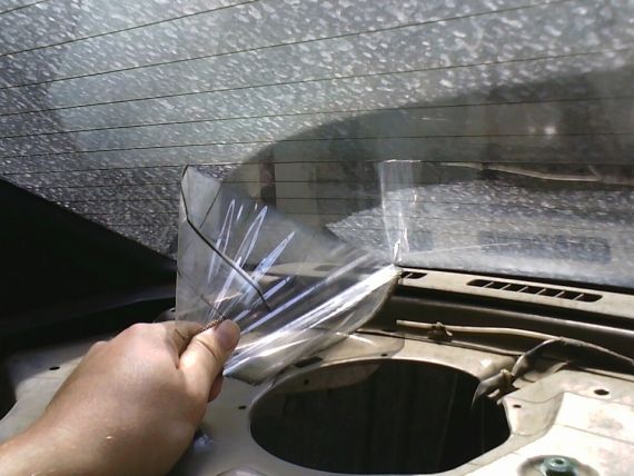 Как снять тонировку стекол автомобиля самому? Привет аквариум